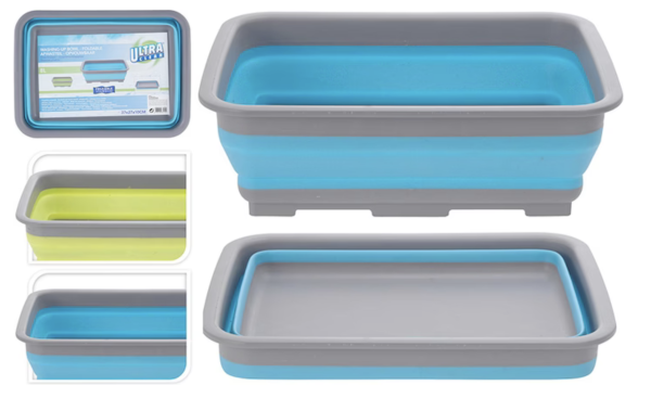 Faltwaschbecken blau